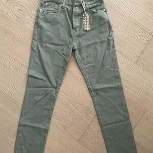 Ralph Lauren Double RL Women's Straight Leg Jeans - Olive